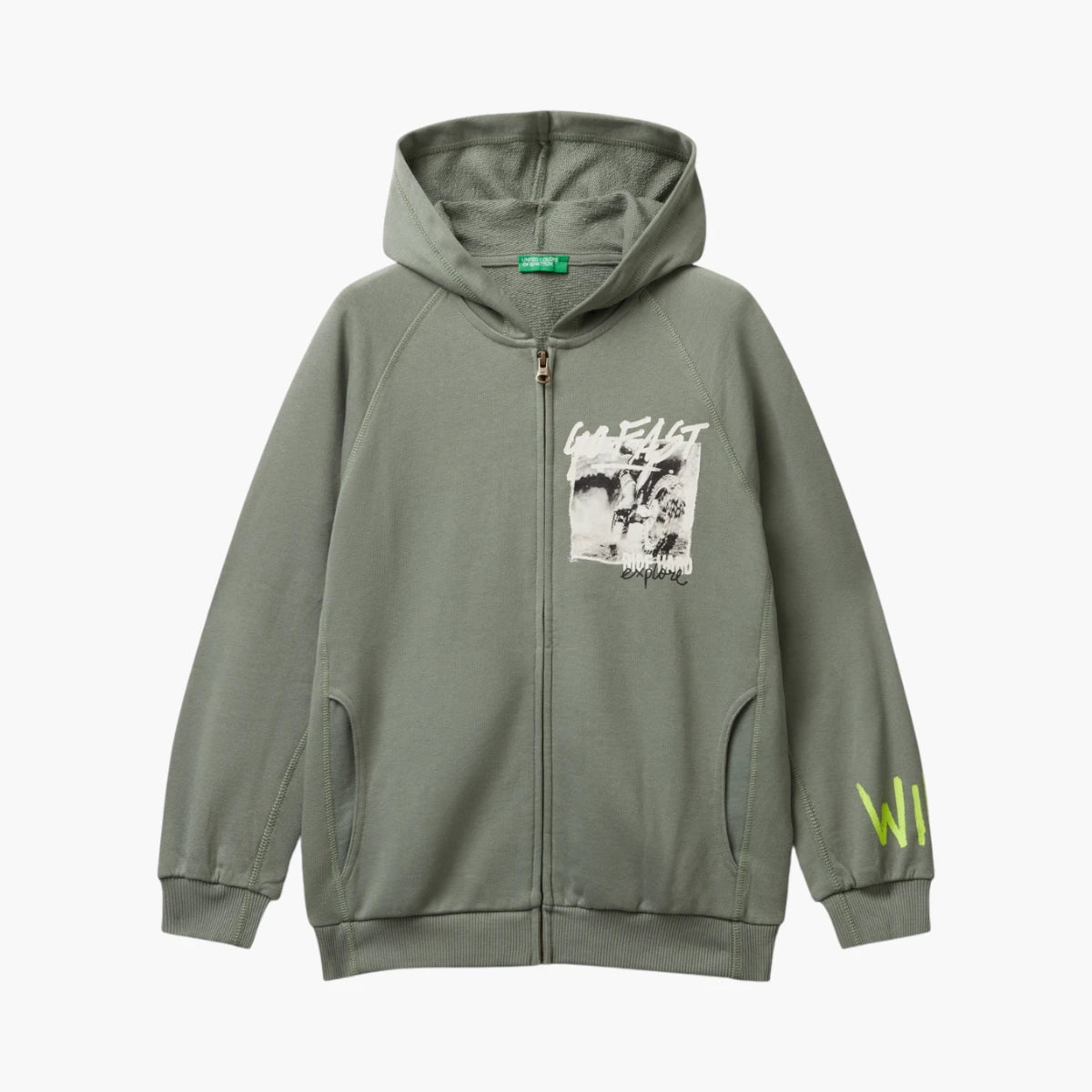 United Colors Of Benetton Boy Junior Sweatshirt With Prints | LEVISONS