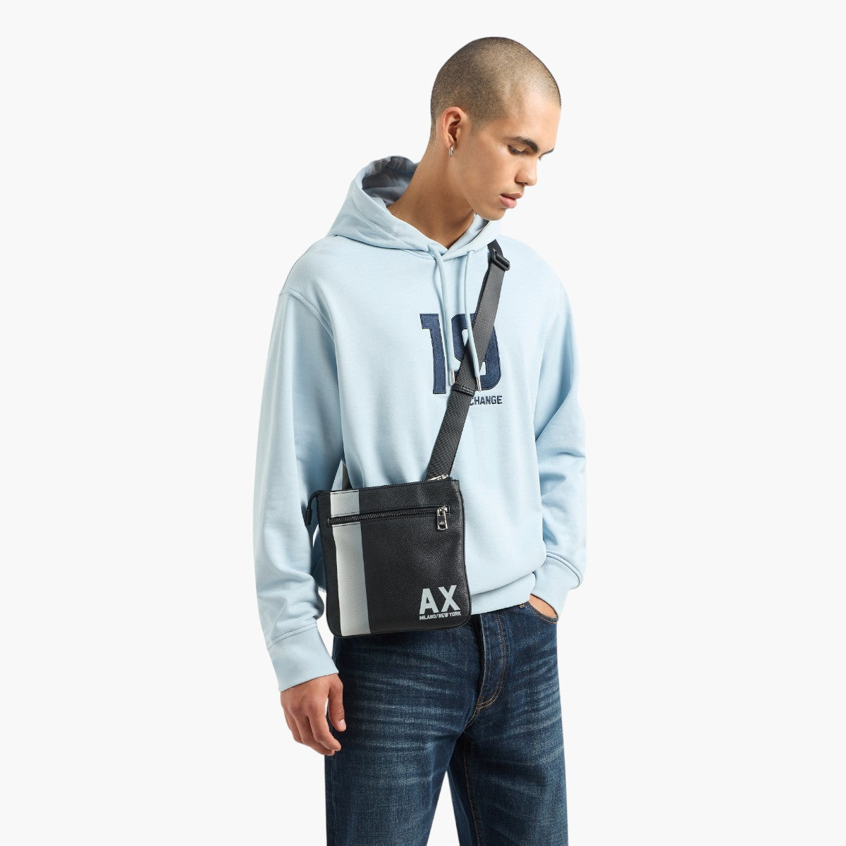 Armani Exchange Milano/New York Shoulder Bag | LEVISONS