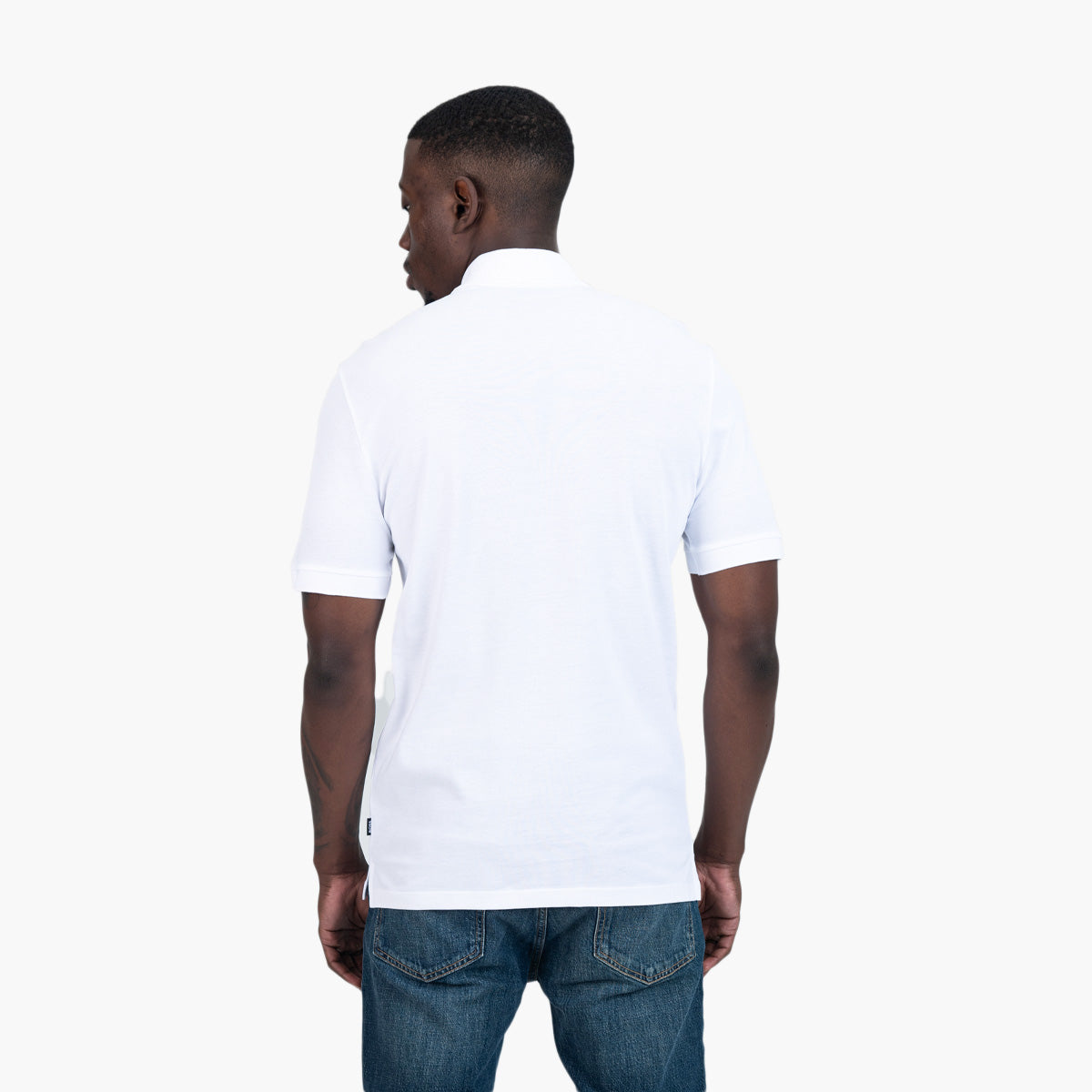 BOSS Black Pallas Regular-Fit Polo Shirt In Cotton | LEVISONS