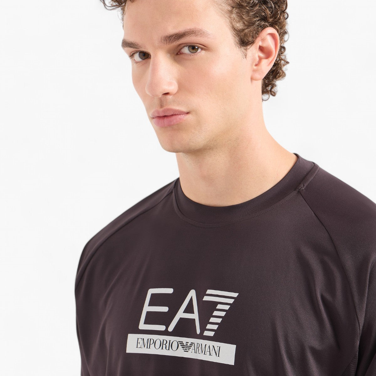 EA7 Ventus7 Athletic Crewneck T-Shirt | LEVISONS
