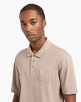 Armani Exchange Regualr Fit Cotton A Line Polo Shirt With Logo Patch | LEVISONS