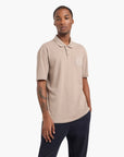 Armani Exchange Regualr Fit Cotton A Line Polo Shirt With Logo Patch | LEVISONS