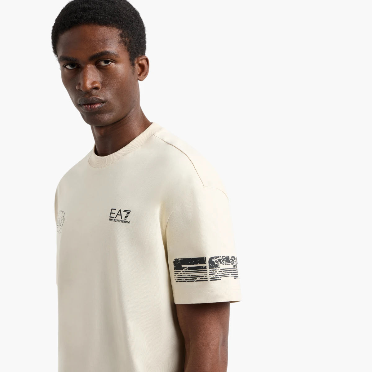 EA7 Modern Fit Graphic Series Crewneck T-Shirt | LEVISONS