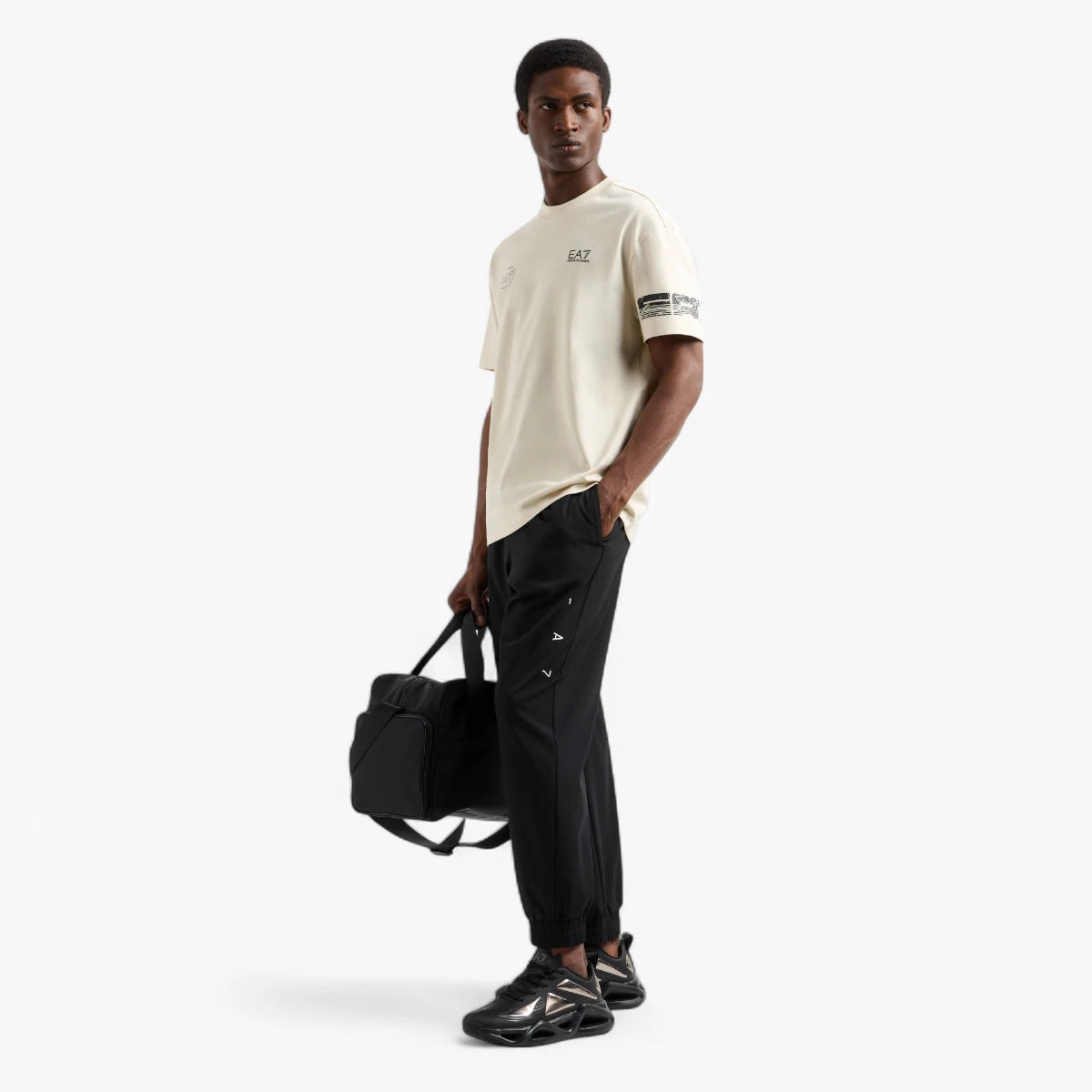 EA7 Modern Fit Graphic Series Crewneck T-Shirt | LEVISONS