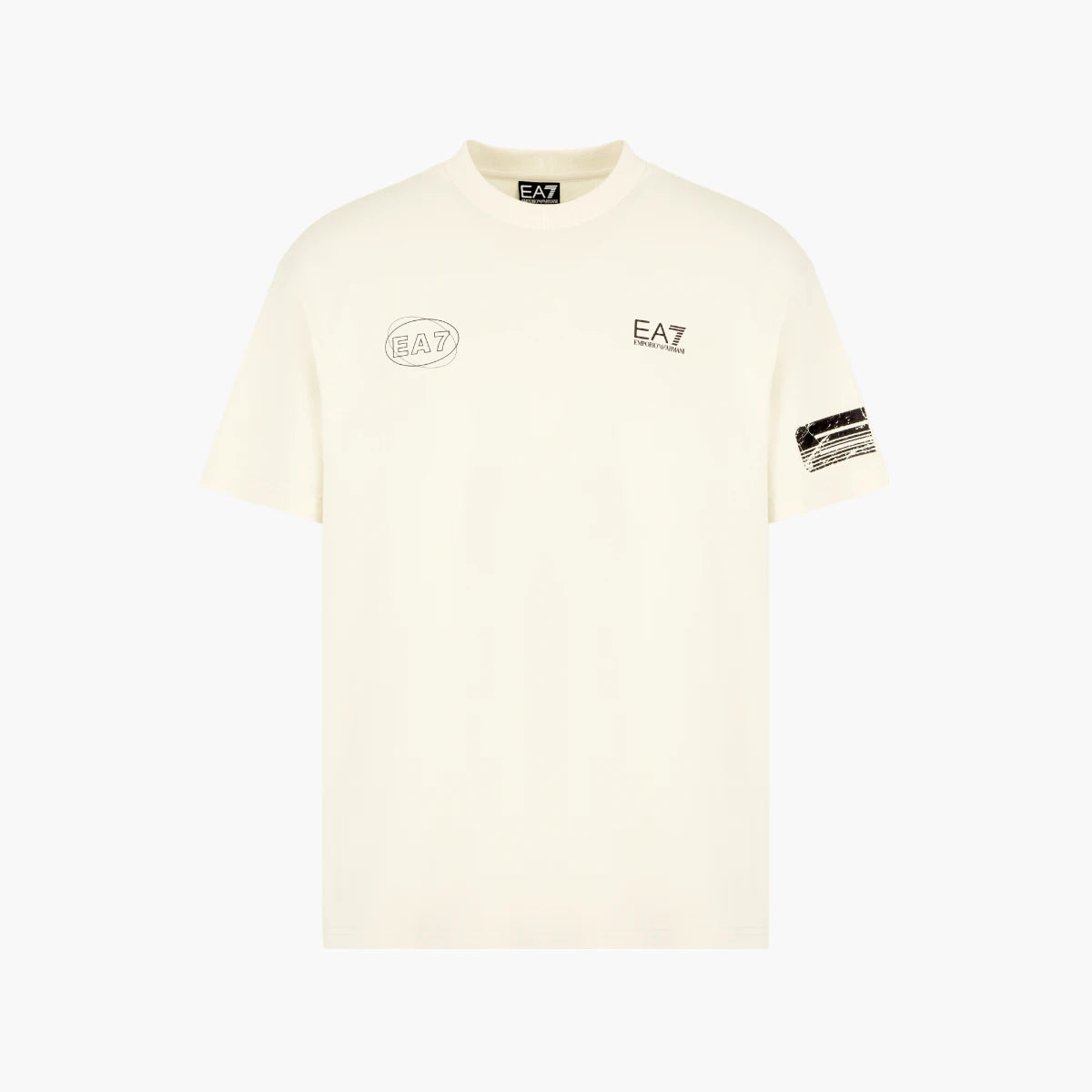 EA7 Modern Fit Graphic Series Crewneck T-Shirt | LEVISONS
