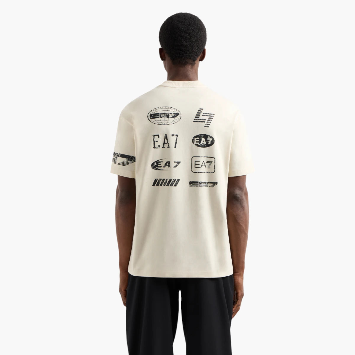 EA7 Modern Fit Graphic Series Crewneck T-Shirt | LEVISONS