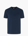 EA7 Regular Fit Crewneck T-Shirt With Monochromatic Logo | LEVISONS