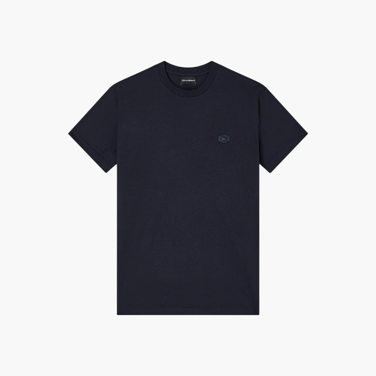 Emporio Armani Regular Fit Cotton Crewneck T-Shirt | LEVISONS