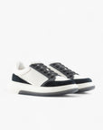 Emporio Armani Sneakers With Leather Accents | LEVISONS