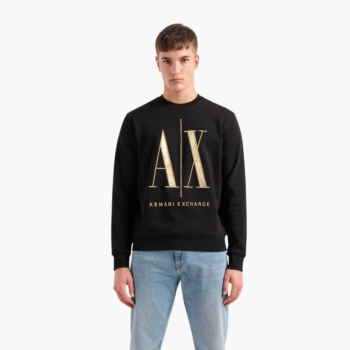 Armani Exchange Icon Crewneck Sweatshirt | LEVISONS