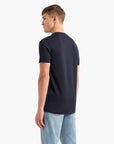 Armani Exchange Slim Fit Cotton Crewneck T-Shirt With Sublte Tone-On-Tone Logo | LEVISONS