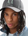 Armani Exchange Cotton Embroidered Icon Logo Baseball Cap | LEVISONS