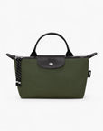 Longchamp Le Pliage Energy Pouch Khaki | LEVISONS