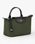 Longchamp Le Pliage Energy Pouch Khaki | LEVISONS
