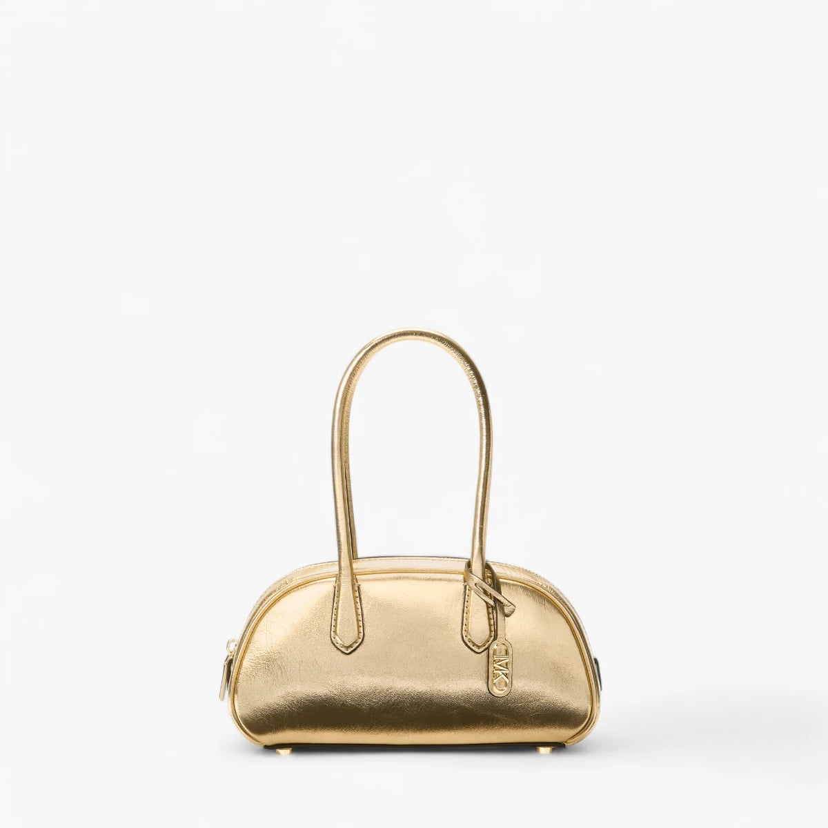 Michael Kors Lulu Small Metallic Leather Satchel | LEVISONS