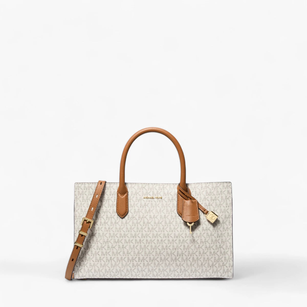 Michael Kors Scarlett Medium Signature Logo Satchel | LEVISONS