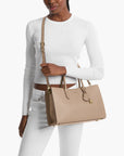 Michael Kors Scarlett Medium Leather Satchel | LEVISONS
