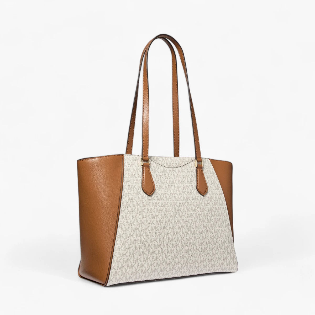 Michael Kors Taryn Large Signature Logo And Leather Tote Bag | LEVISONS
