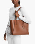 Michael Kors Taryn Large Leather Tote Bag | LEVISONS