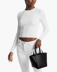 Michael Kors Jordi Small Leather Tote Bag | LEVISONS