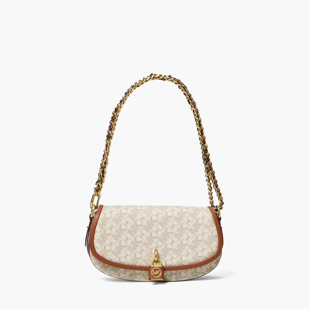 Michael Kors Mila Small Empire Signature Logo Shoulder Bag | LEVISONS