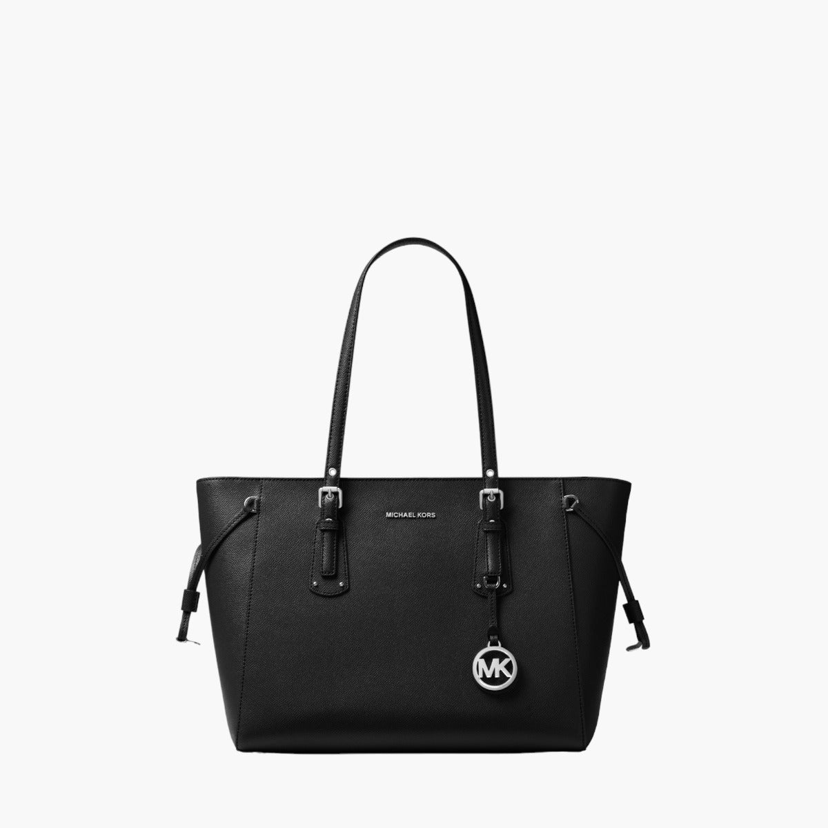 Michael Kors Voyager Medium Crossgrain Leather Tote Bag | LEVISONS