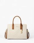 Michael Kors Laila Medium Signature Logo Satchel | LEVISONS