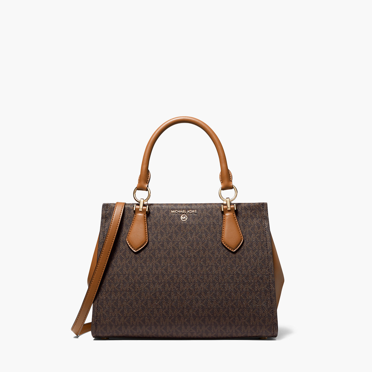 Michael Kors Marilyn Medium Logo Satchel | LEVISONS