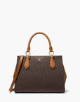 Michael Kors Marilyn Medium Logo Satchel | LEVISONS