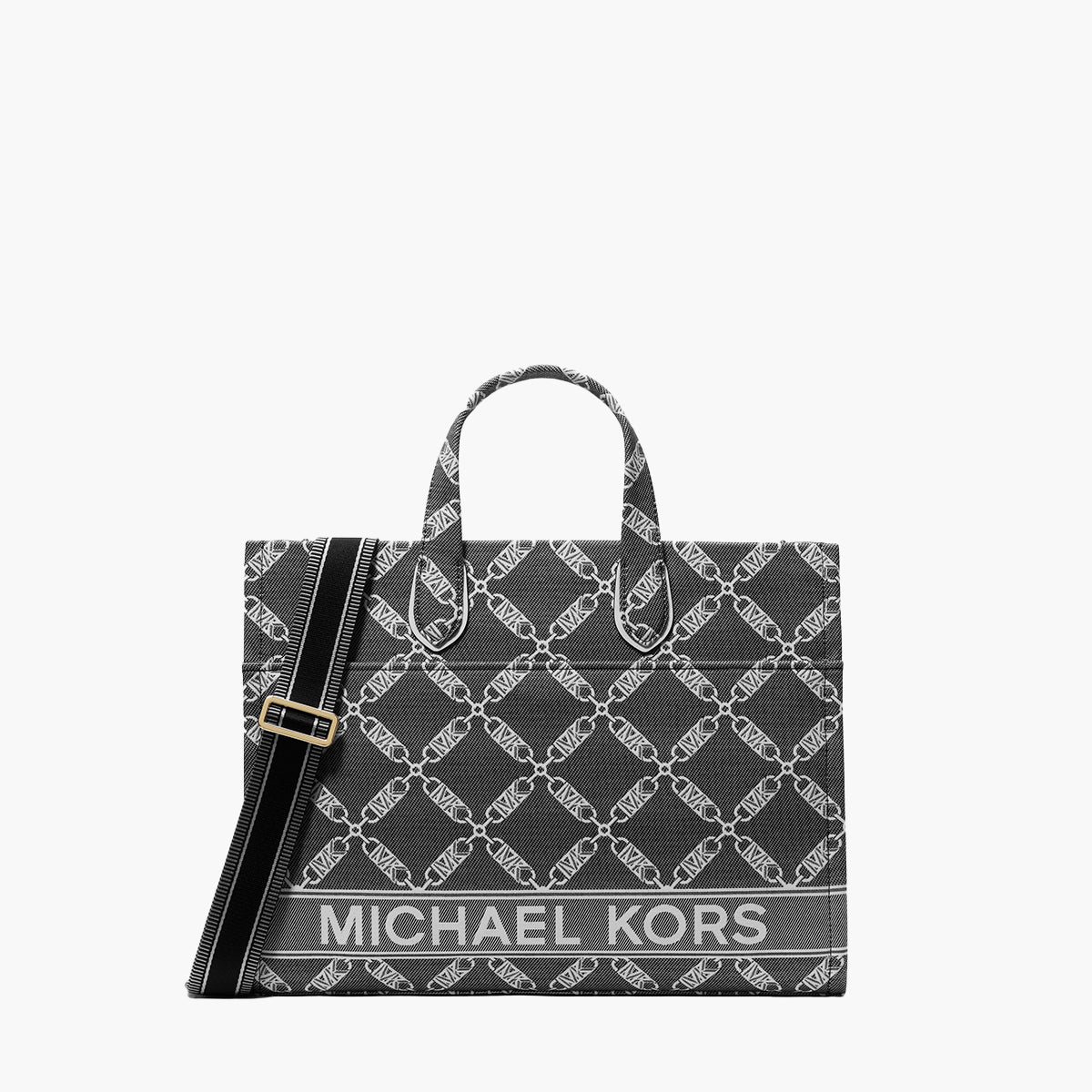 Michael Kors Gigi Large Empire Logo Jacquard Tote Bag | LEVISONS