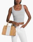 Michael Kors Marilyn Medium Saffiano Leather Satchel | LEVISONS