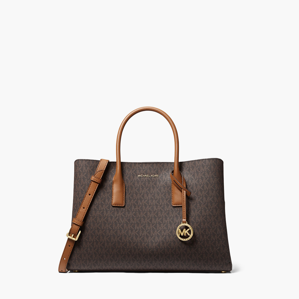 Michael Kors Ruthie Large Signature Logo Satchel | LEVISONS