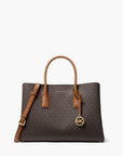 Michael Kors Ruthie Large Signature Logo Satchel | LEVISONS