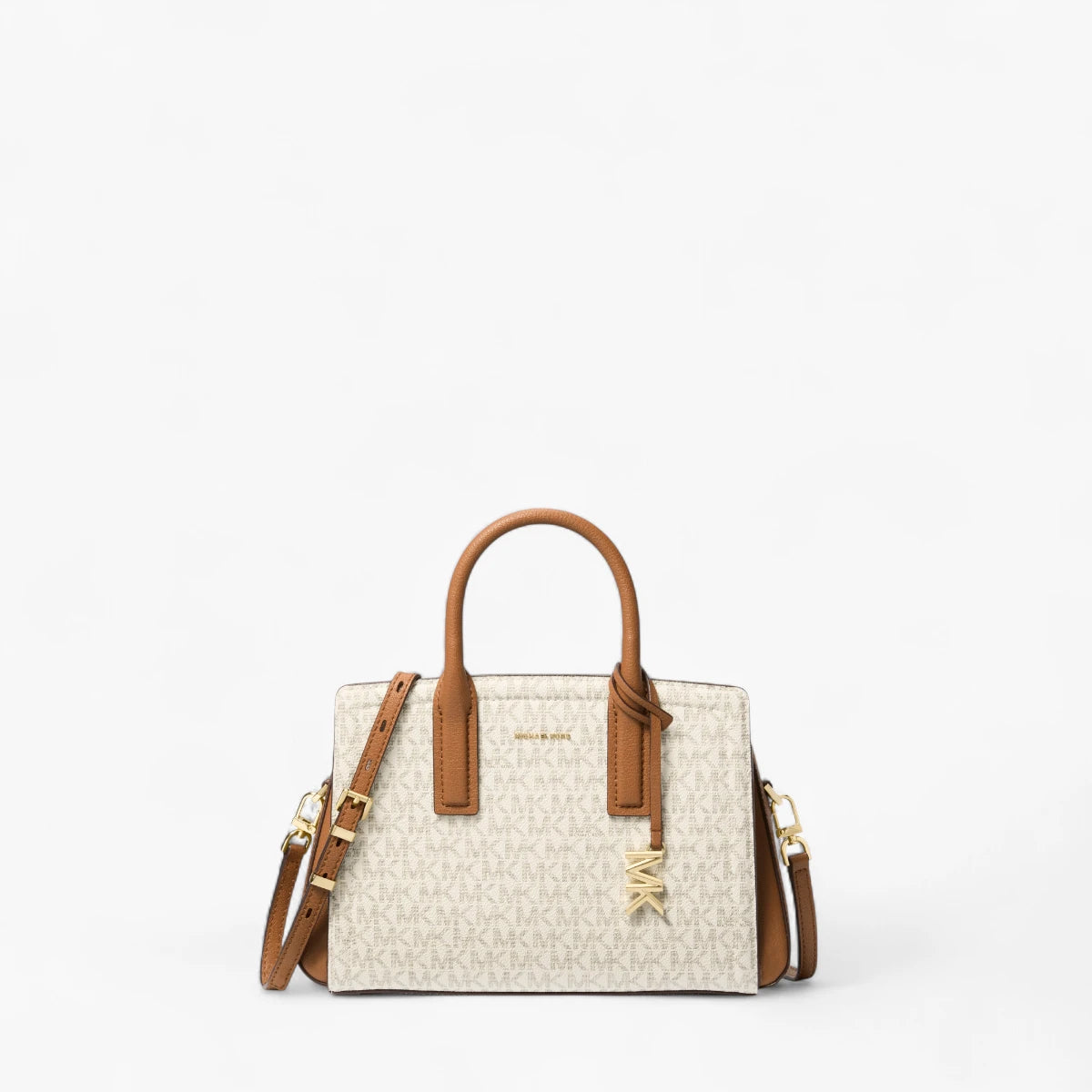 Michael Kors Laila Small Signature Logo Satchel | LEVISONS
