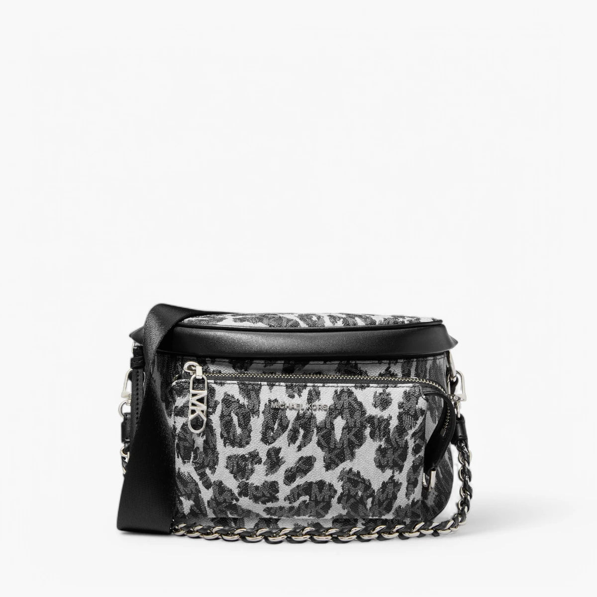 Michael Kors Slater Medium Leopard Logo Sling Pack | LEVISONS