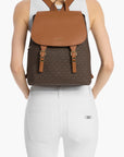 Michael Kors Quinn Medium Flap Backpack | LEVISONS