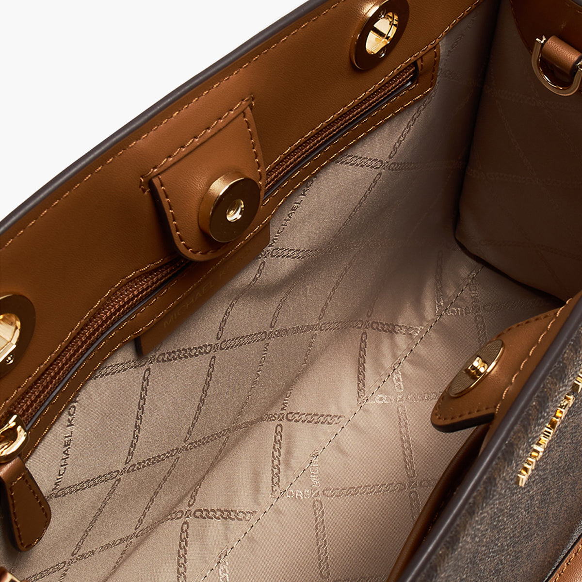 miya Cynthia Medium Signature Logo Satchel – Levisons