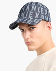 Armani Exchange Denim Embroidered Branded Baseball Cap | LEVISONS