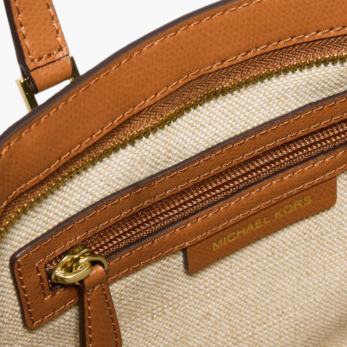 Michael Kors Taryn Small Signature Logo And Leather Convertible Crossbody Bag | LEVISONS