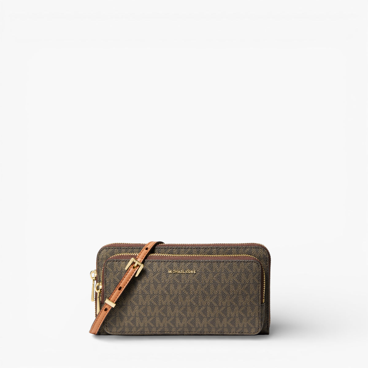 Michael Kors Jet Set Large Signature Logo Convertible Crossbody Bag | LEVISONS