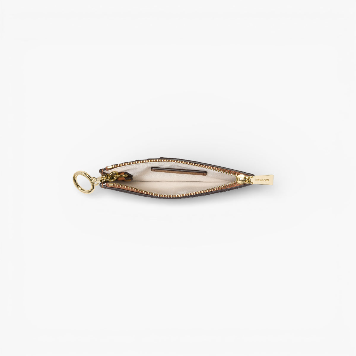 Michael Kors Jet Set Small Signature Logo Card Case | LEVISONS