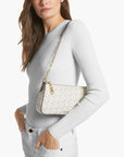 Michael Kors Empire Medium Chain-Link Pouchette | LEVISONS