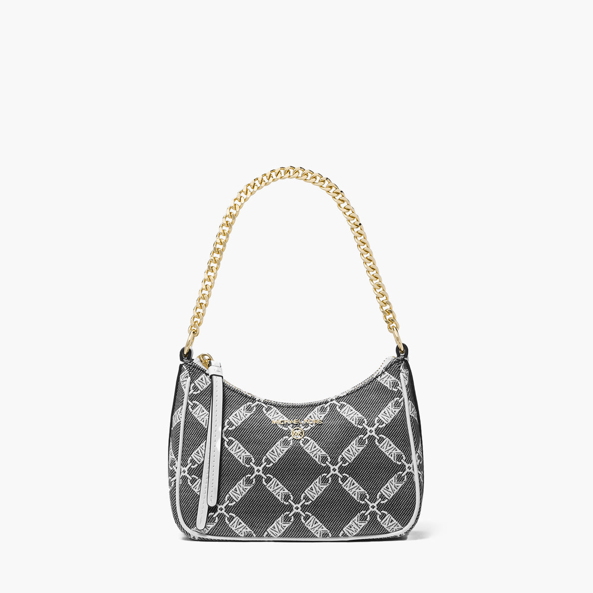 Michael Kors Jet Set Charm Small Empire Logo Jacquard Pochette | LEVISONS