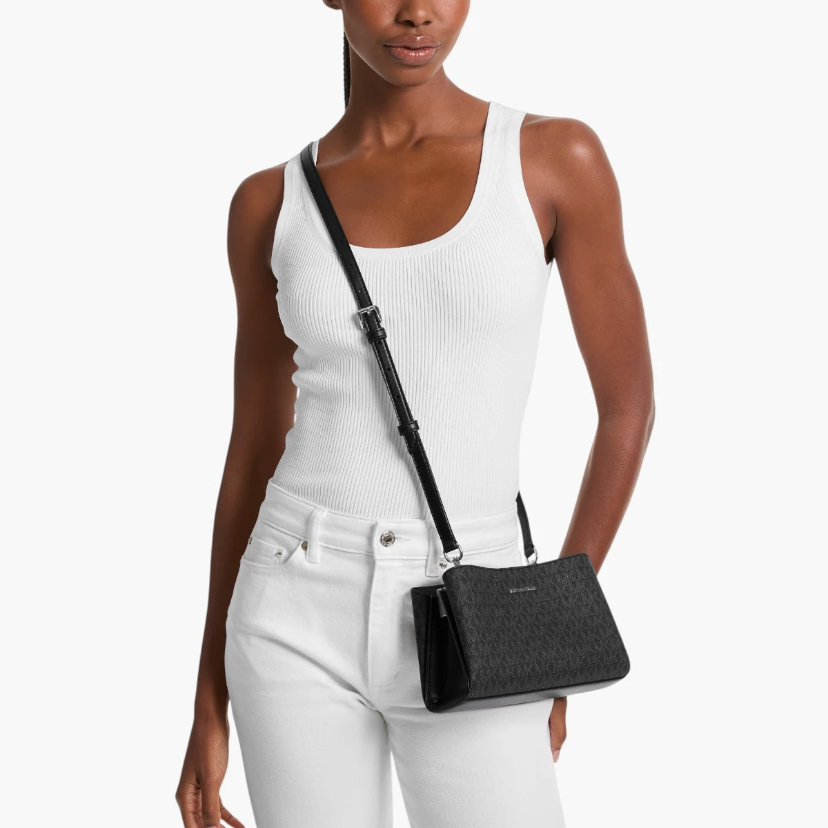 Michael Kors Ruthie Small Signature Logo Crossbody Bag | LEVISONS