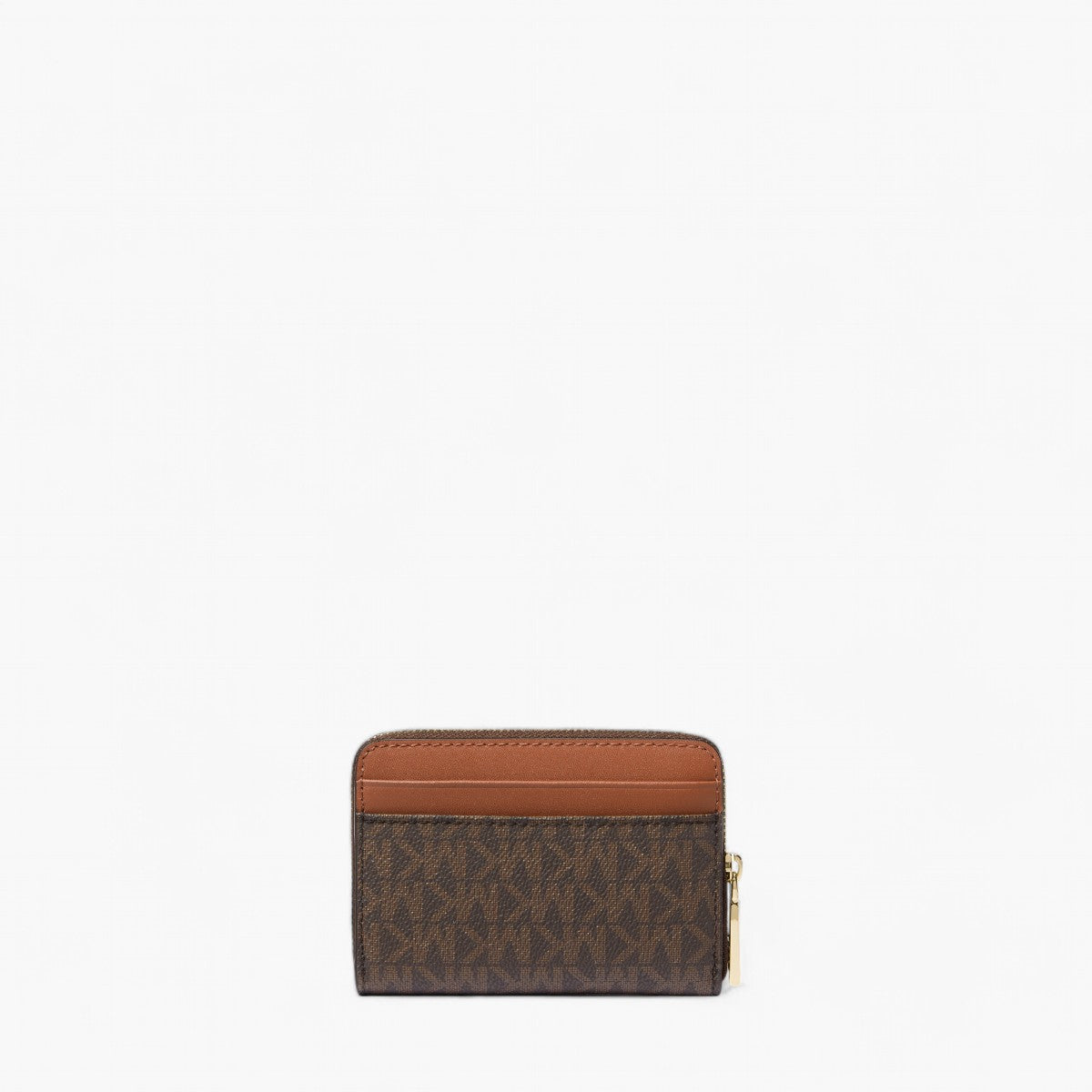 Michael Kors Jet Set Small Signature Logo Zip-Around Card Case | LEVISONS