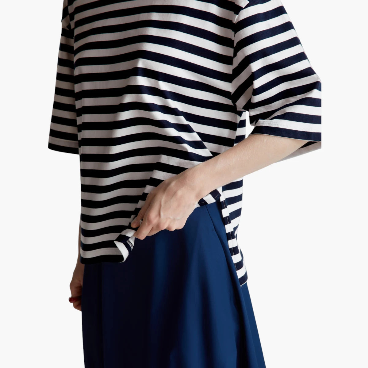 United Colors Of Benetton Woman Oversized Striped T-Shirt | LEVISONS
