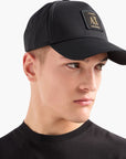 Armani Exchange Cotton Twill Logo Patch Baseball Cap | LEVISONS