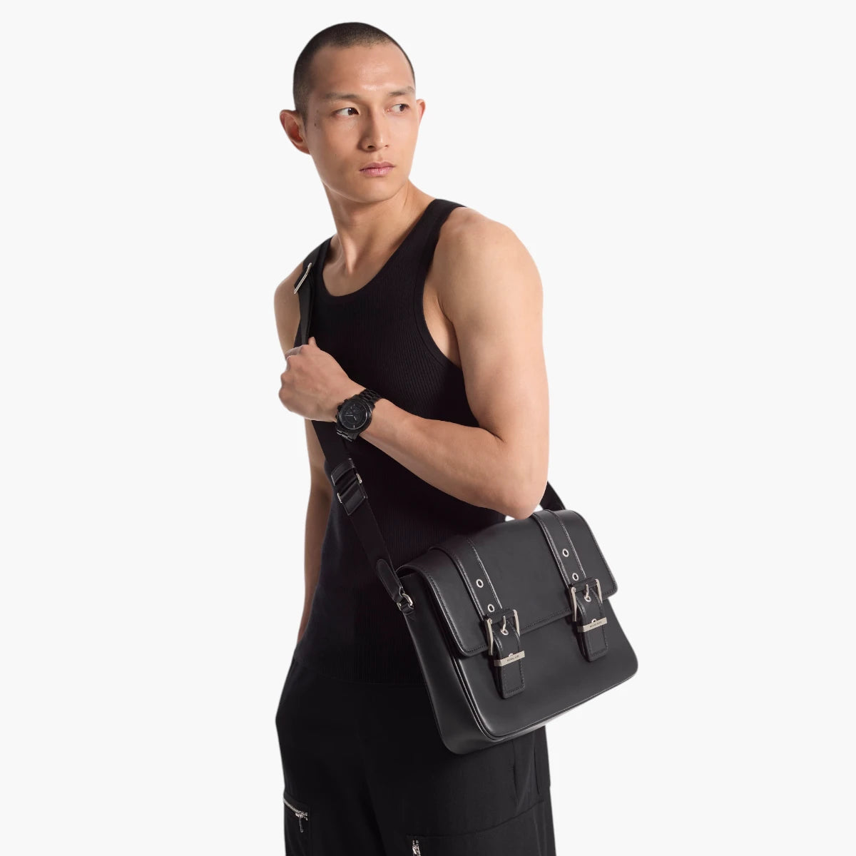 Michael Kors Colby Leather Messenger Bag | LEVISONS