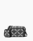 Michael Kors Hudson Empire Logo Jacquard Camera Bag | LEVISONS