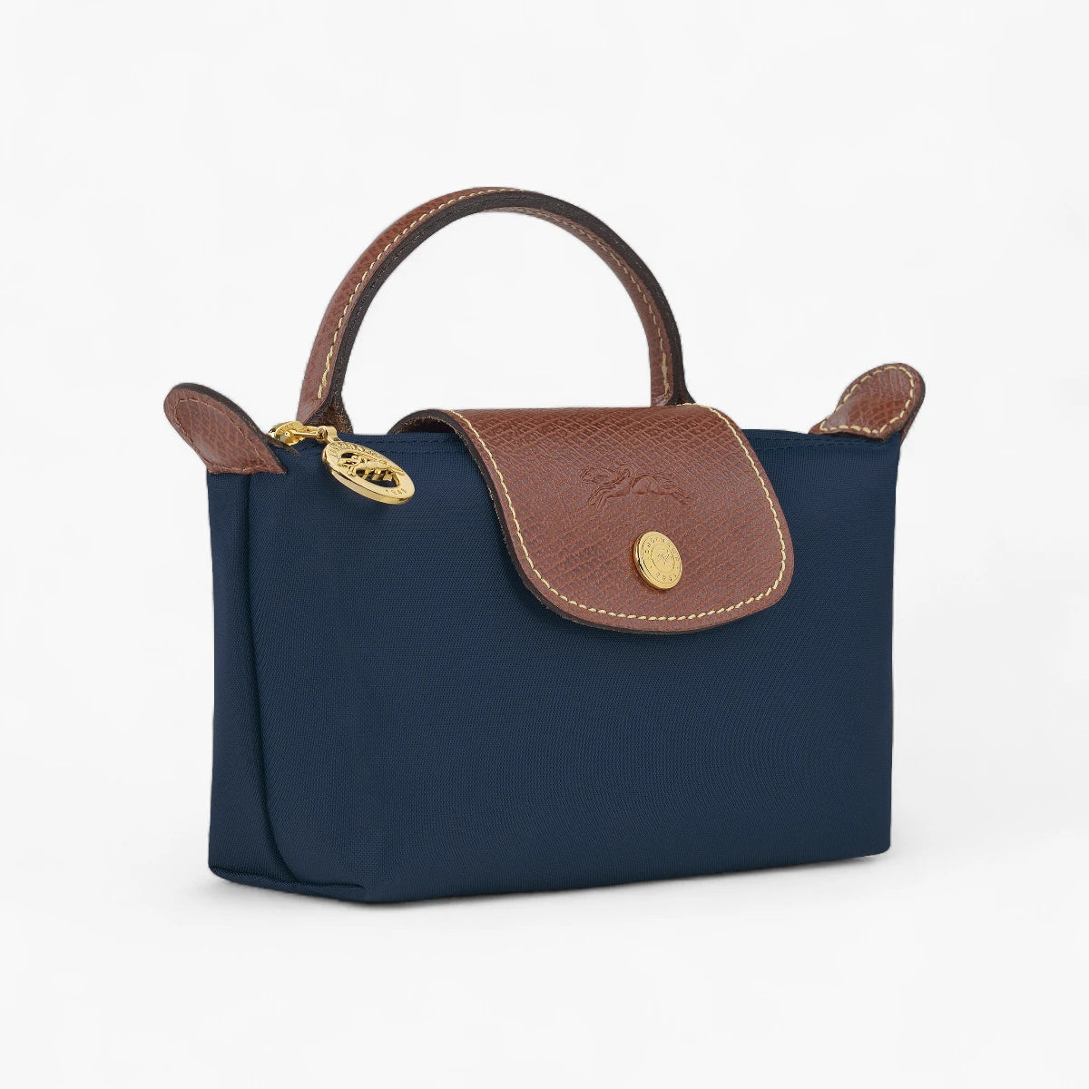 Longchamp Le Pliage Original Pouch Navy | LEVISONS